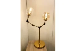 Discount Tafellamp 3-lichts Messing Cas Tafellampen