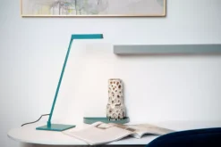 Clearance Tafellamp Turquoise Lavale Tafellampen