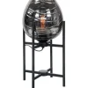 Tafellampen-Highlight Tafellamp Zwart Rookglas Fantasy
