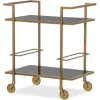 Bijzettafels-Richmond Interiors Trolley 212969 X.O.