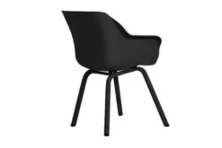 Tuinartikelen-Hartman tuinmeubelen Tuinstoel Carbon Black 11.680.008 Sophie Element