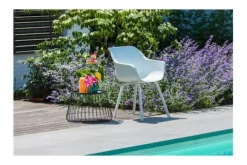 Tuinartikelen-Hartman tuinmeubelen Tuinstoel Carbon Black 11.680.008 Sophie Element