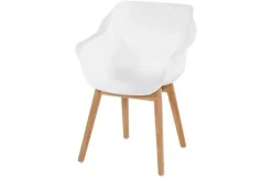 New Tuinstoel Royal White 11.688.203 Sophie Teak Tuinartikelen
