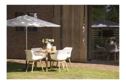 New Tuinstoel Royal White 11.688.203 Sophie Teak Tuinartikelen