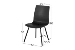 Tuinartikelen-Hartman tuinmeubelen Tuinstoel Xerix 11.703.010 Sophie Rondo