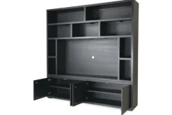 Vakkenkasten|Boekenkasten-Castiq Tv-boekenkast zwart Velori