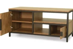 Tv-Meubels-Lamulux Tv-meubel Iroko - Bombay Bruin