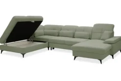 Slaapbanken|U-Banken-Elegance Line U bank Maroeska