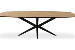 Eettafels-Lamulux Uitschuiftafel Beaumont