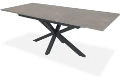 Eettafels-Lamulux Uitschuiftafel Juster - Chesterfield