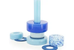 Decoratie-By-Boo Vaas Blue 240230 Golas