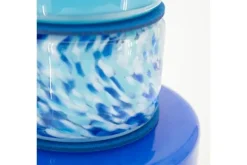 Decoratie-By-Boo Vaas Blue 240230 Golas