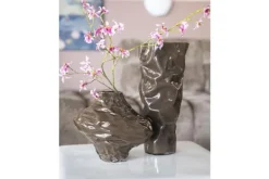 Decoratie-By-Boo Vaas Brown small 240088 Rias