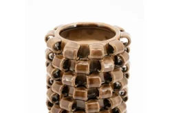 Decoratie-By-Boo Vaas Bruin 250306 Loopa