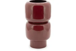 Decoratie-By-Boo Vaas Burgundy 250146 Rollo