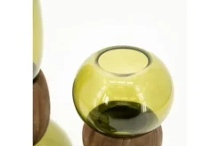 Decoratie-By-Boo Vaas Groen 250273 Verra