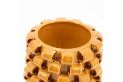 Decoratie-By-Boo Vaas Mosterd 250307 Loopa