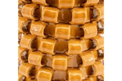 Decoratie-By-Boo Vaas Mosterd 250307 Loopa