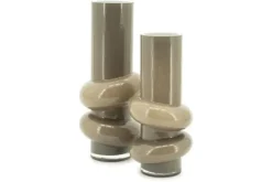 Decoratie-By-Boo Vaas Taupe 250316 Curble