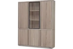 Opbergkasten|Buffetkasten-van Dijk Furniture Vitrinekast Established