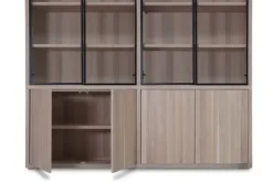 Opbergkasten|Buffetkasten-van Dijk Furniture Vitrinekast Established