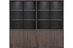 Opbergkasten|Buffetkasten-van Dijk Furniture Vitrinekast Established