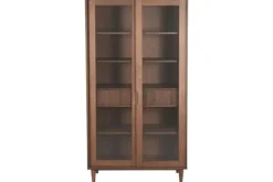 Buffetkasten- Vitrinekast Walnoot ME-70.017 Jule