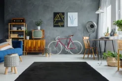 Vloerkleden-Divendo Vloerkleed 100 Antraciet Rabbit