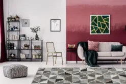 Vloerkleden-Divendo Vloerkleed 310 Grijs Lavish