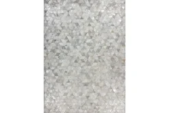 Vloerkleden-Divendo Vloerkleed 410 Grijs Zilver Rocket