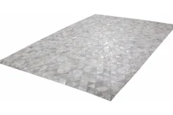 Vloerkleden-Divendo Vloerkleed 410 Grijs Zilver Rocket