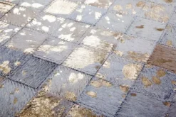 Vloerkleden-Divendo Vloerkleed 110 Ivoor Goud Rocket