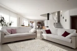 Vloerkleden-Divendo Vloerkleed 110 Ivoor Goud Spark