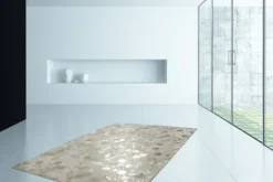 Vloerkleden-Divendo Vloerkleed 210 Ivoor Goud Spark