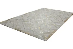 Vloerkleden-Divendo Vloerkleed 410 Ivoor Goud Spark