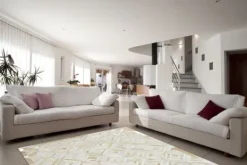 Vloerkleden-Divendo Vloerkleed 410 Ivoor Goud Spark