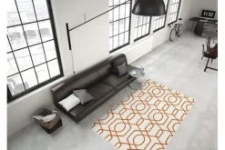 Online Vloerkleed 400 Ivoor Oranje Now! Vloerkleden