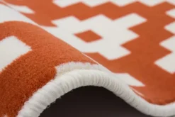 Vloerkleden-Divendo Vloerkleed 300 Ivoor Oranje Now!