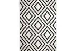 Vloerkleden-Divendo Vloerkleed 525 Ivoor Zwart Lina