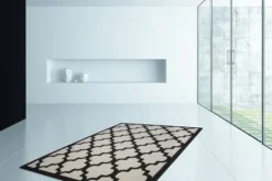 Vloerkleden-Divendo Vloerkleed 3097 Ivoor Zwart Manolya