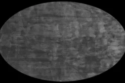 New Vloerkleed 23 Licht Grijs Ovaal Dias Vloerkleden