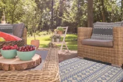 Vloerkleden-Divendo Vloerkleed 210 Lichtblauw Sunny