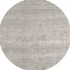 Vloerkleden-Brinker Vloerkleed 815 Light Grey rond New Berbero |