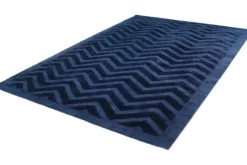 Vloerkleden-Divendo Vloerkleed 410 Marineblauw Luxury