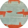 Outlet Vloerkleed 25313 mr Fox | Vloerkleden