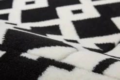 Vloerkleden-Divendo Vloerkleed 325 Multi Zwart Lina