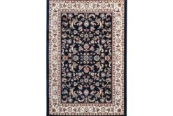 Vloerkleden-Viviendo Vloerkleed 741 Navy Isfahan