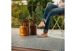 Vloerkleden-Viviendo Vloerkleed 877 Navy Nordic