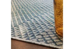 Vloerkleden-Viviendo Vloerkleed 877 Navy Nordic