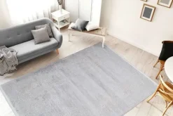 Vloerkleden-ET Rugs Vloerkleed 502 silver Bonga
